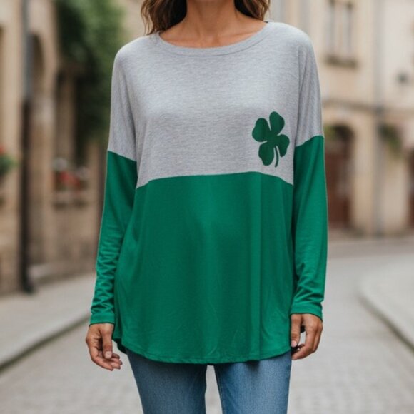 St. Paddy's Day Long Sleeve Tee - Picture 1 of 6
